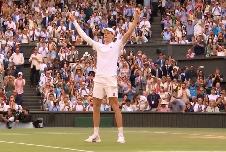シナー優勝