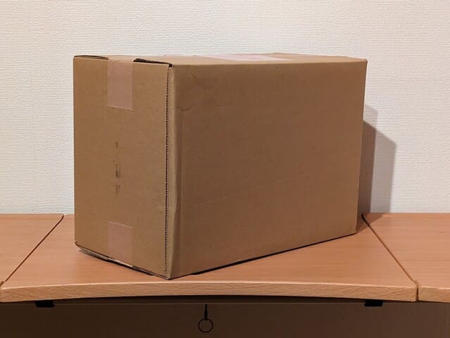 届いた荷物